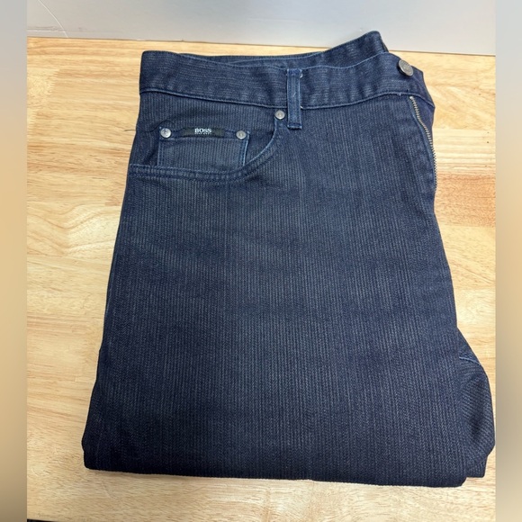 Boss Dark Blue Men's Jeans - Picture 1 of 5